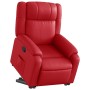 Sillón reclinable elevable cuero artificial rojo | Foro24.es | Tu tienda online para hogar, jardín y más Foro24.es