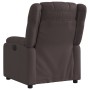 Sillón reclinable eléctrico tela marrón oscuro | Foro24.es | Tu tienda online para hogar, jardín y más Foro24.es
