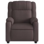 Sillón reclinable eléctrico tela marrón oscuro | Foro24.es | Tu tienda online para hogar, jardín y más Foro24.es
