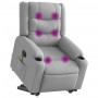 Sillón de masaje eléctrico reclinable elevable tela gris claro von , Sessel - Ref: Foro24-3206582, Preis: 350,36 €, Rabatt: %