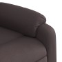 Sillón reclinable elevable tela marrón oscuro | Foro24.es | Tu tienda online para hogar, jardín y más Foro24.es