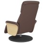Sillón reclinable masaje con reposapiés cuero sintético marrón von , Sessel - Ref: Foro24-356634, Preis: 241,73 €, Rabatt: %