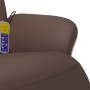Sillón reclinable masaje con reposapiés cuero sintético marrón von , Sessel - Ref: Foro24-356634, Preis: 241,73 €, Rabatt: %