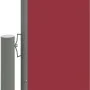 Red retractable side awning 200x1000 cm by vidaXL, Umbrellas - Ref: Foro24-318047, Price: 134,07 €, Discount: %