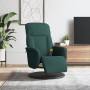 Sillón reclinable masaje con reposapiés terciopelo verde oscuro by , Armchairs - Ref: Foro24-356695, Price: 199,50 €, Discoun...