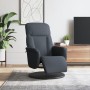 Sillón reclinable con reposapiés terciopelo gris oscuro by , Armchairs - Ref: Foro24-356683, Price: 182,24 €, Discount: %