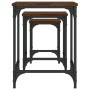 Mesas de centro apilables 3 pzas madera ingeniería roble marrón | Foro24.es | Tu tienda online para hogar, jardín y más Foro24.es