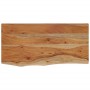 Estante pared rectangular madera acacia borde vivo 60x30x2,5 cm de , Tableros para mesas - Ref: Foro24-370236, Precio: 32,98 ...