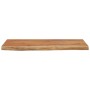 Estante pared rectangular madera acacia borde vivo 60x30x2,5 cm de , Tableros para mesas - Ref: Foro24-370236, Precio: 32,98 ...