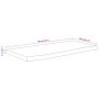 Estante pared rectangular madera acacia borde vivo 60x30x2,5 cm de , Tableros para mesas - Ref: Foro24-370236, Precio: 32,98 ...