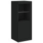 Aparadores con luces LED 3 piezas madera de ingeniería negro von , Sideboards - Ref: Foro24-3209136, Preis: 246,26 €, Rabatt: %