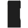 Muebles de TV de pared con luces LED 2 uds negro 40x30x60,5 cm | Foro24.es | Tu tienda online para hogar, jardín y más Foro24.es