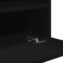 Muebles de TV de pared con luces LED 2 uds negro 40x30x60,5 cm | Foro24.es | Tu tienda online para hogar, jardín y más Foro24.es