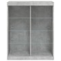 Aparador con luces LED gris hormigón 81x37x100 cm | Foro24.es | Tu tienda online para hogar, jardín y más Foro24.es