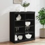 Aparador con luces LED negro 81x37x100 cm von , Sideboards - Ref: Foro24-836715, Preis: 116,29 €, Rabatt: %