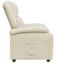 Sillón reclinable de cuero sintético blanco | Foro24.es | Tu tienda online para hogar, jardín y más Foro24.es