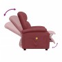Sillón de masaje de cuero sintético rojo tinto by , Electric massage chairs - Ref: Foro24-340166, Price: 200,86 €, Discount: %