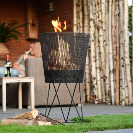 RedFire Brazier Feuerkorb Gelb Schwarz von RedFire, Kamine - Ref: Foro24-441225, Preis: 154,42 €, Rabatt: %