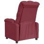 Sillón de masaje de tela rojo tinto | Foro24.es | Tu tienda online para hogar, jardín y más Foro24.es