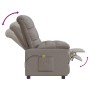 Sillón de masaje reclinable de tela gris taupé by , Electric massage chairs - Ref: Foro24-342741, Price: 203,69 €, Discount: %