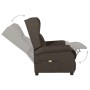 Sillón de masaje eléctrico tela marrón oscuro von , Elektrische Massagesessel - Ref: Foro24-348521, Preis: 250,08 €, Rabatt: %
