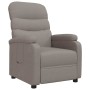 Sillón reclinable de tela gris taupe | Foro24.es | Tu tienda online para hogar, jardín y más Foro24.es