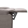 Sillón reclinable de tela gris taupe | Foro24.es | Tu tienda online para hogar, jardín y más Foro24.es