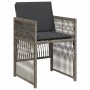 Sillones de jardín con cojines 4 uds ratán sintético gris von , Gartenstühle - Ref: Foro24-364968, Preis: 157,36 €, Rabatt: %