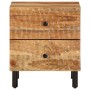 Mesitas de noche 2 uds madera maciza de acacia 40x33x46 cm by , Nightstands - Ref: Foro24-356854, Price: 122,52 €, Discount: %