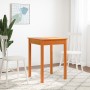 Mesa de comedor madera maciza de pino marrón cera 55x55x75 cm by , Kitchen and dining tables - Ref: Foro24-844468, Price: 68,...