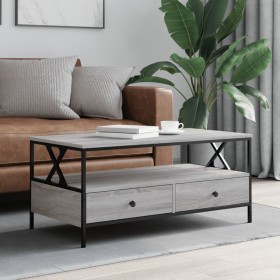 Mesa de centro madera de ingeniería gris Sonoma 100x51x45 cm von , Couchtisch - Ref: Foro24-835302, Preis: 99,11 €, Rabatt: %