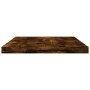 Estantes pared 4 uds madera ingeniería roble humo 40x20x1,5 cm by , Shelves - Ref: Foro24-838201, Price: 20,85 €, Discount: %
