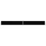Black retractable side awning 117x1200 cm by vidaXL, Umbrellas - Ref: Foro24-318054, Price: 79,68 €, Discount: %