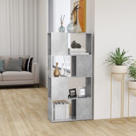 Estantería divisor de espacios gris hormigón 60x24x124,5 cm von , Bücherregale und Regale - Ref: Foro24-809084, Preis: 61,93 ...