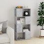 Estantería divisor de espacios gris hormigón 60x24x124,5 cm von , Bücherregale und Regale - Ref: Foro24-809084, Preis: 61,93 ...