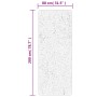 Alfombra de pelo largo moderna gris antracita 80x200 cm | Foro24.es | Tu tienda online para hogar, jardín y más Foro24.es