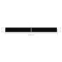 Black retractable side awning 117x1200 cm by vidaXL, Umbrellas - Ref: Foro24-318054, Price: 79,68 €, Discount: %