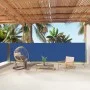 Toldo lateral retráctil azul 160x1000 cm de vidaXL, Sombrillas - Ref: Foro24-318034, Precio: 107,84 €, Descuento: %