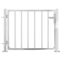 Puerta de jardín de acero inoxidable 100x75 cm von , Gartentore - Ref: Foro24-376468, Preis: 131,89 €, Rabatt: %