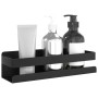 Estante de ducha acero inoxidable cepillado negro 304 30x10x6cm von , Regale - Ref: Foro24-4004908, Preis: 22,60 €, Rabatt: %