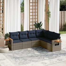 Comprar Set de sofás de jardín 6 pzas con cojines