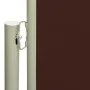 Retractable side awning for brown patio 140x600 cm by vidaXL, Umbrellas - Ref: Foro24-317957, Price: 87,20 €, Discount: %