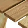 Garden bench made of impregnated pine wood, 160 cm. by vidaXL, garden benches - Ref: Foro24-318401, Price: 105,45 €, Discount: %