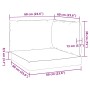 Cojines para palets 3 unidades tela Oxford azul claro von , Kissen für Stühle und Sofas - Ref: Foro24-361777, Preis: 58,44 €,...