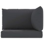 Cojines para palés 3 unidades tela Oxford negro de , Cojines para sillas y sofás - Ref: Foro24-361780, Precio: 47,23 €, Descu...