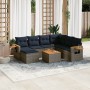 Set de sofás de jardín 8 pzas con cojines ratán sintético gris von , Gartensets - Ref: Foro24-3227055, Preis: 550,48 €, Rabat...