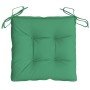 Cojines de silla de jardín 2 uds tela Oxford verde 40x40x7 cm von , Kissen für Stühle und Sofas - Ref: Foro24-361465, Preis: ...