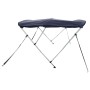 Toldo bimini 3 arcos con paredes laterales 183x(137-152)x137 cm de , Cubiertas para almacenamiento de barcas - Ref: Foro24-94...