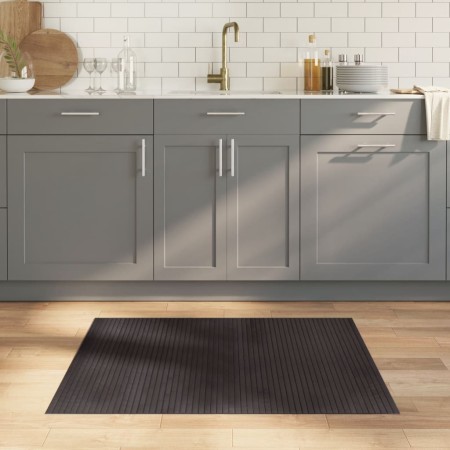 Alfombra rectangular bambú marrón oscuro 80x100 cm | Foro24.es | Tu tienda online para hogar, jardín y más Foro24.es