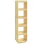 Solid pine wood shelf/space divider 40x35x167 cm by vidaXL, Bookcases and shelves - Ref: Foro24-810854, Price: 62,82 €, Disco...